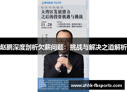 赵鹏深度剖析欠薪问题：挑战与解决之道解析